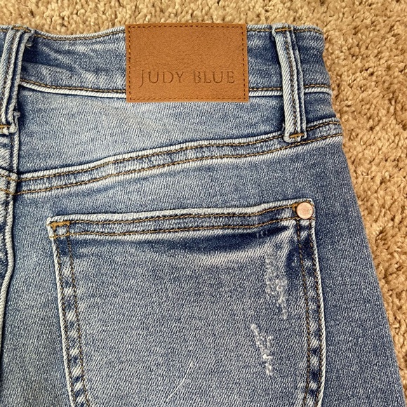 Judy Blue High Waist Wide Leg Jeans Women’s Stretch Denim Jean Pants Size 3/26 - Picture 7 of 15